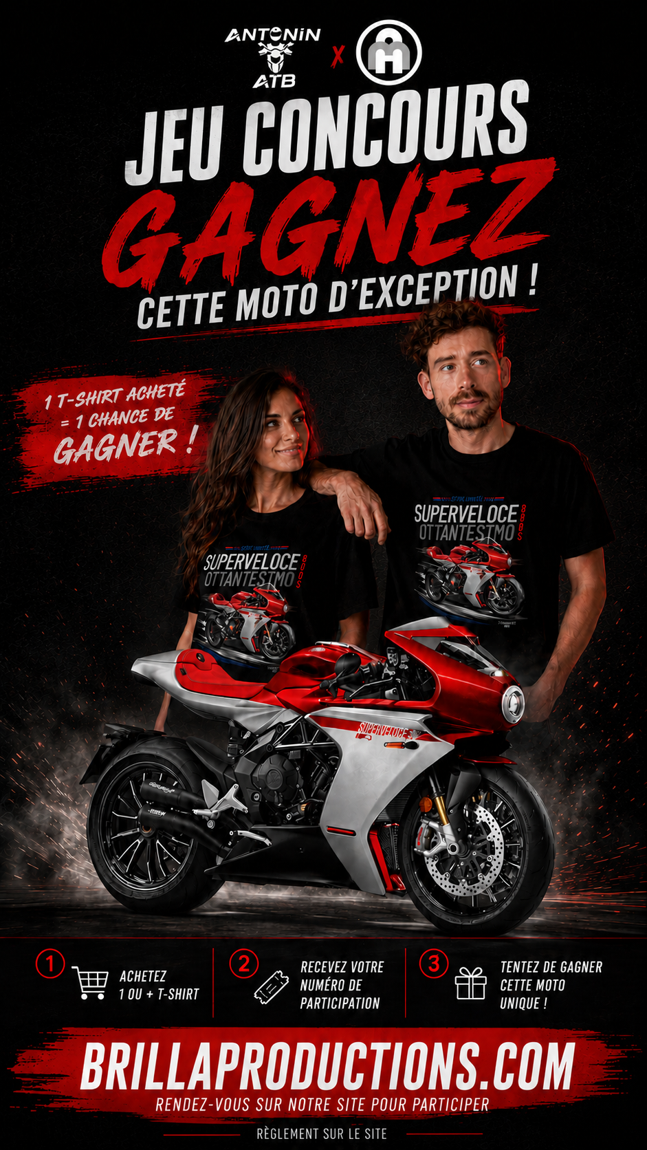 Atlantic Motos Concession Yamaha Nantes Jeu Concours Superveloce Gagne 1 Moto Atlantic Motos