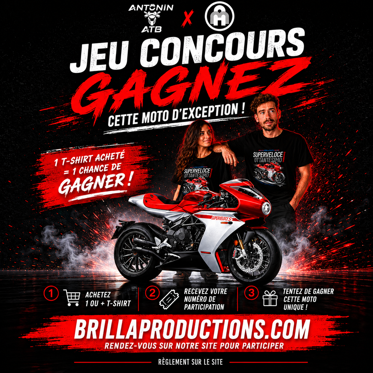 Atlantic Motos Concession Yamaha Nantes Jeu Concours Format Carre